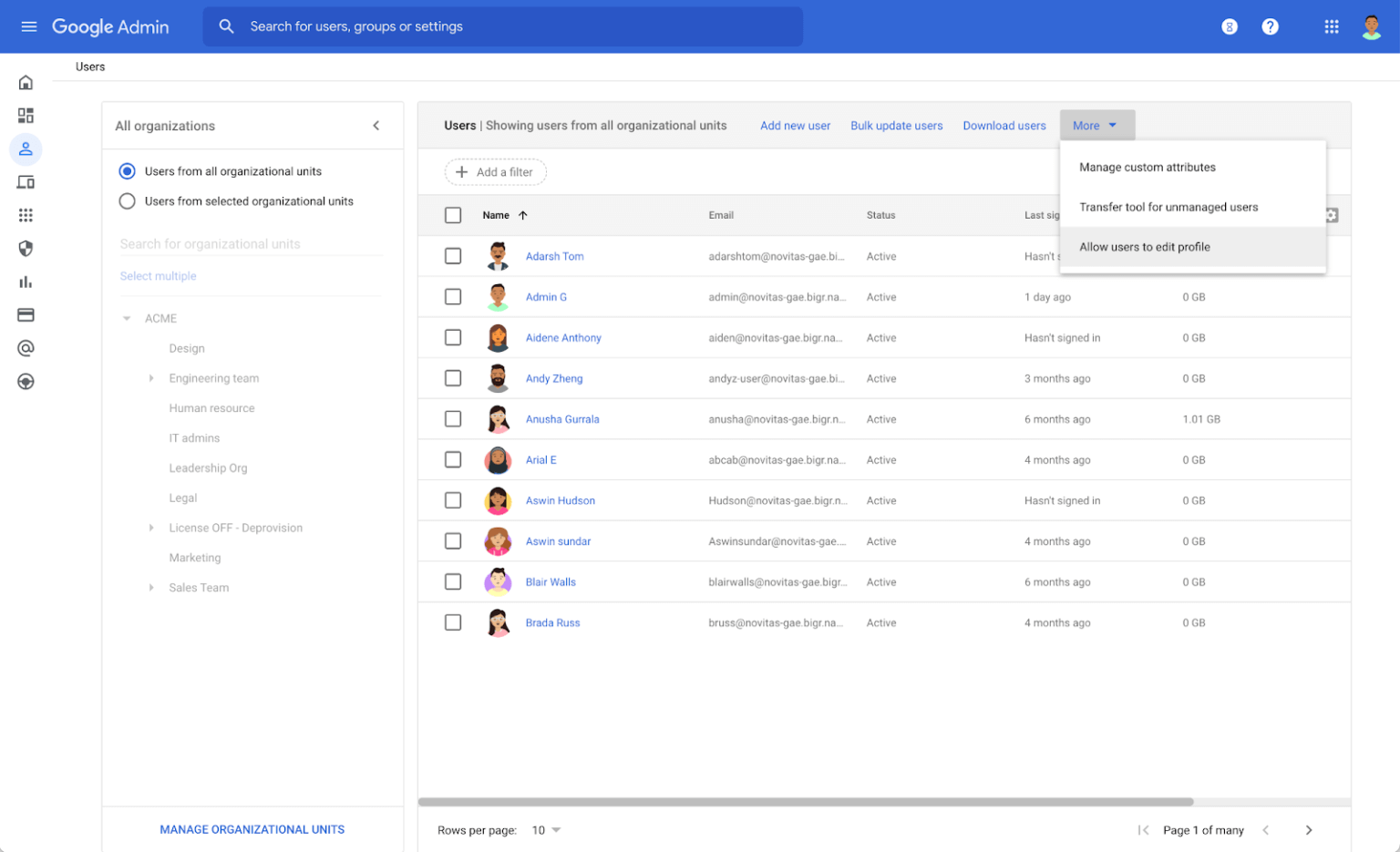 Admin Console - Google Workspace Updates - Pachnerd